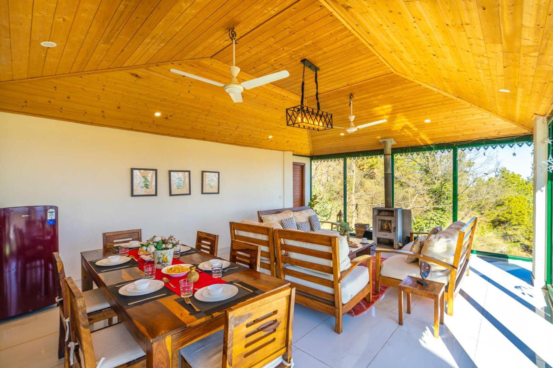 Stayvista At Padam Hill- Pet Friendly Villa With Garden Касаулі Екстер'єр фото